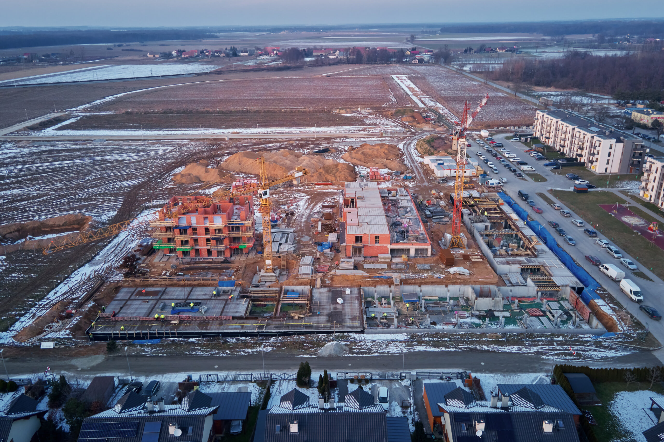 Erschließungsplanung von Bau- und Gewerbeflächen